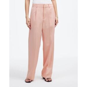 NWT Madewell Slouchy Straight Pants in Drapey Twill Size 00